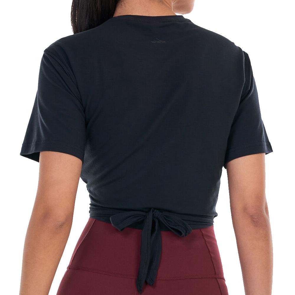 Adidas T-shirt Noir Femme Adidas Yga
