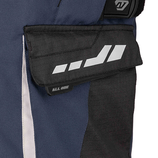 All One - Veste Canyon Evo Bleu / Noir / Gris Clair