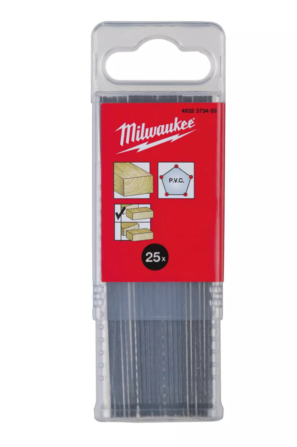 Milwaukee 4932373489 T 101 B Decoupeerzaagblad - 75 x 2,5mm - Hout (25st) - T 101 B