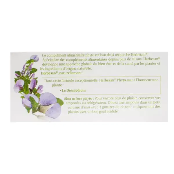 Herbesan Desmodium 20 ampolas de 15ml
