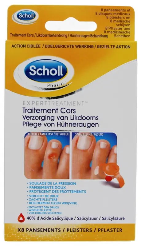 Pansements Traitement Cors - 8 pansements