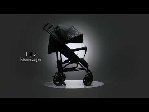 Lionelo Kinderwagen Buggy Irma schwarz/dunkelgrau