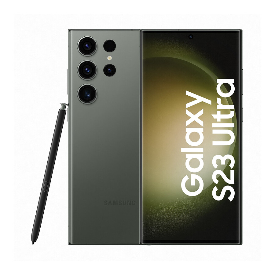 Samsung Galaxy S23 Ultra 5G (Vert) - 512 Go - 12 Go