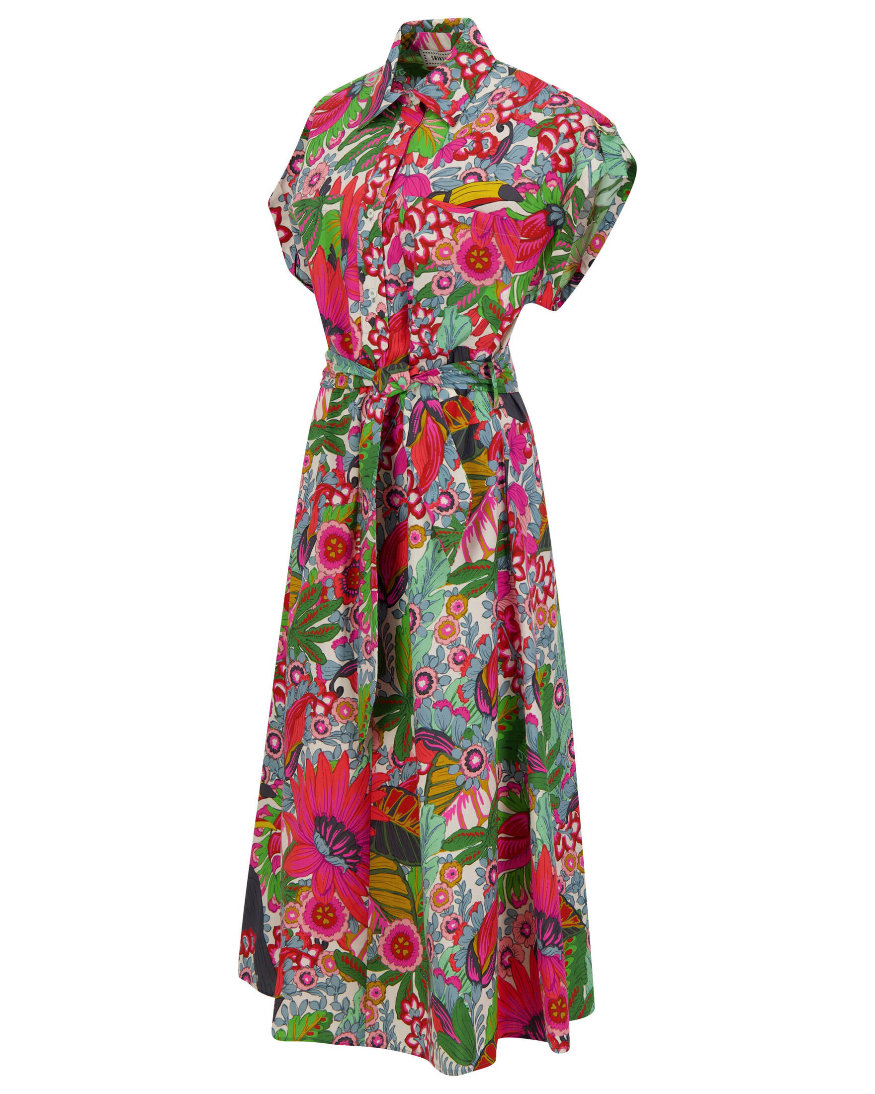 Shirtaporter| Damen Kleid aus Baumwolle