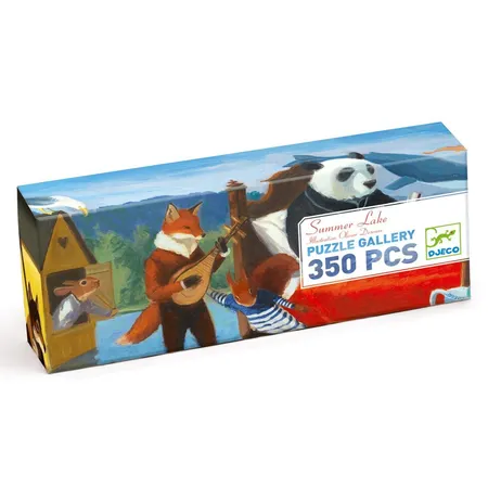 Djeco Puzzle Gallerie: Summer Lake, 350 Teile