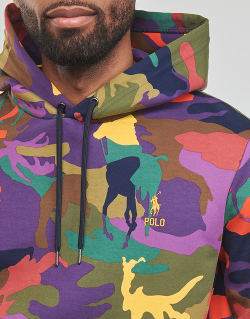 Polo Ralph Lauren - SWEATSHIRT CAPUCHE EN DOUBLE KNIT TECH Multicolor