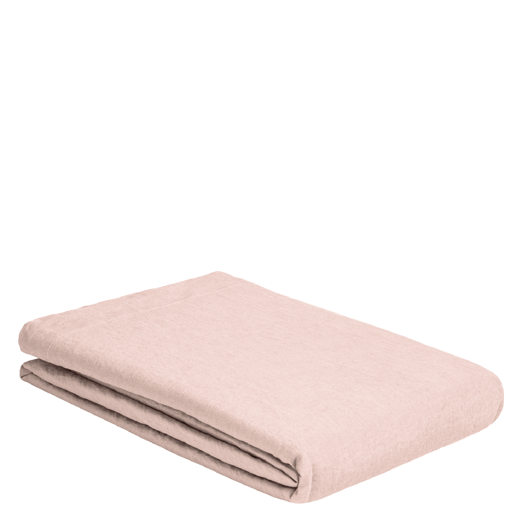 DP LIN - Drap plat en lin lavé| Rose