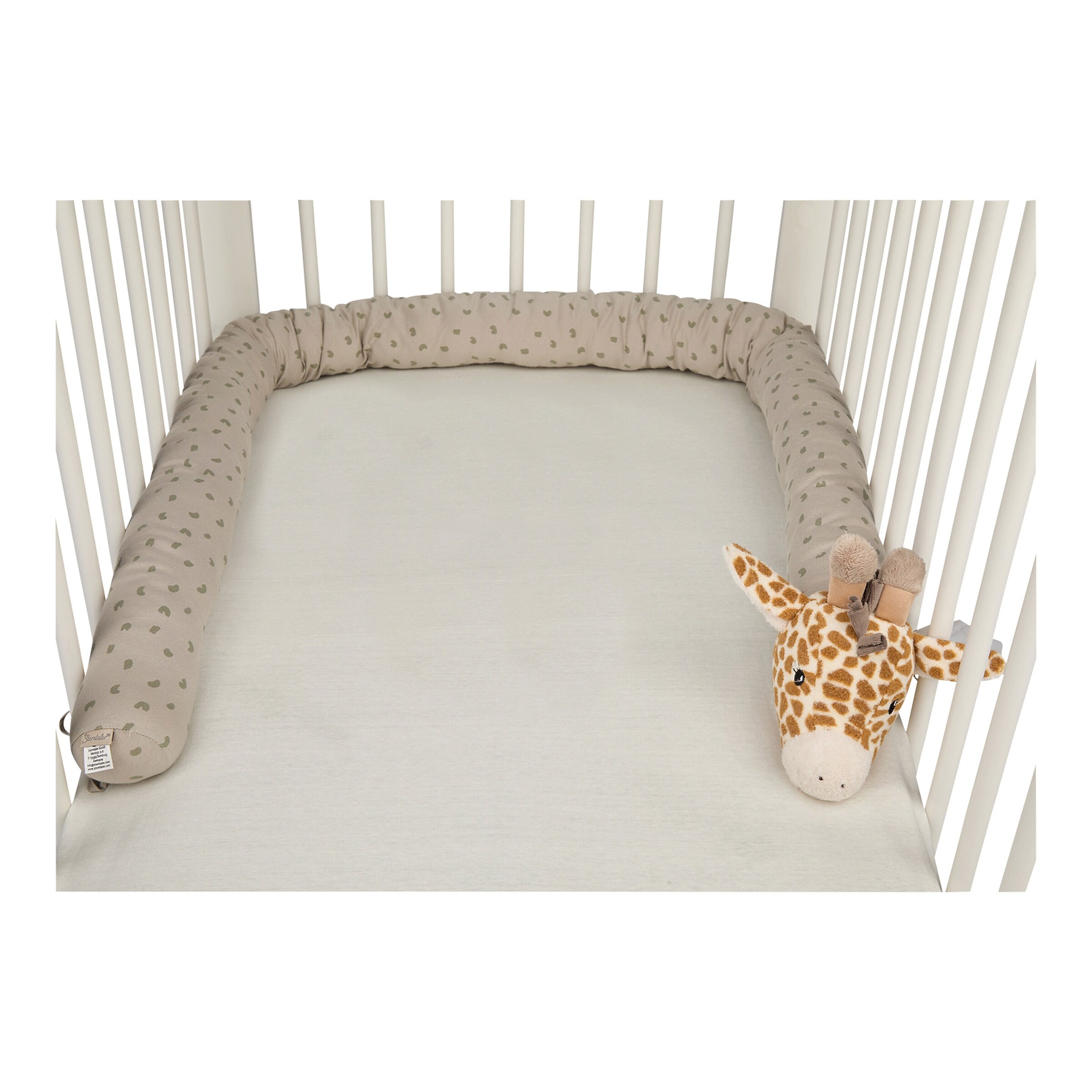 Sterntaler Nestchenschlange 180cm grau / Giraffe Kaya