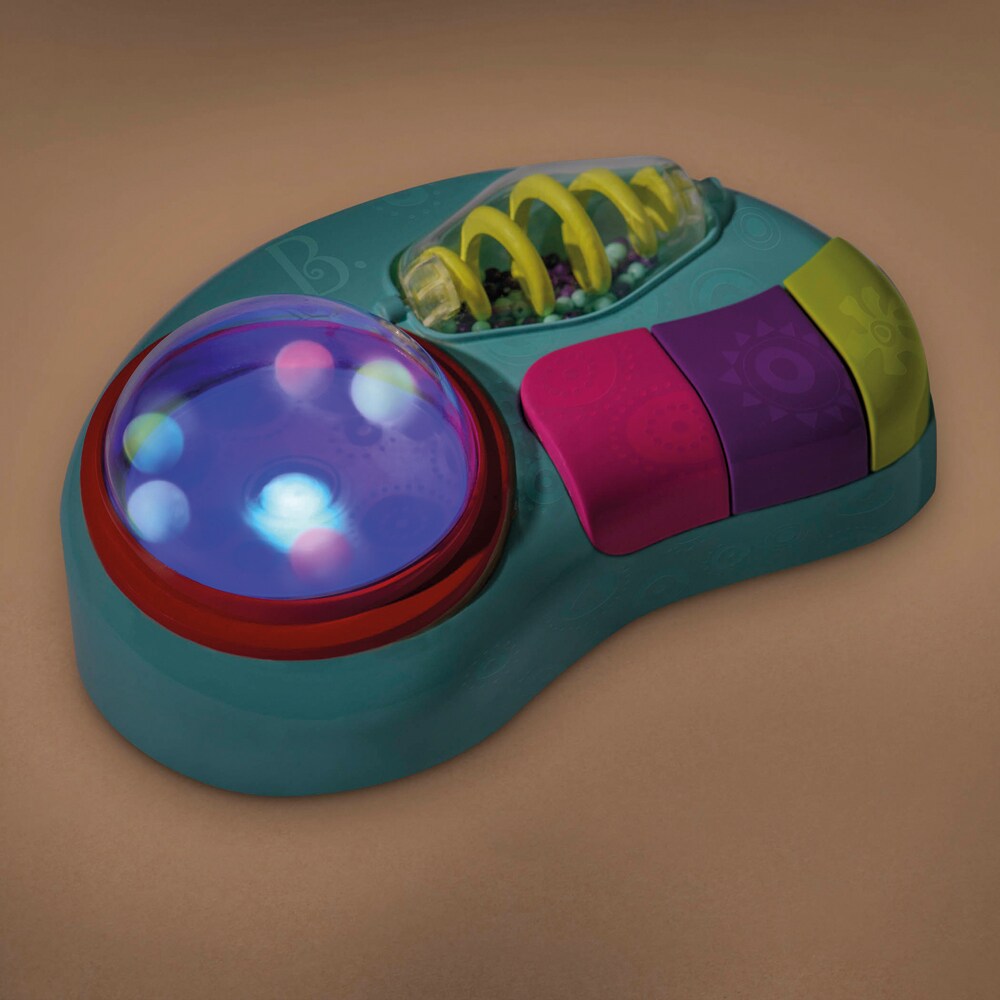 B.TOYS B. Whirly Pop Sensorik Spielzeug mit Licht und Sound