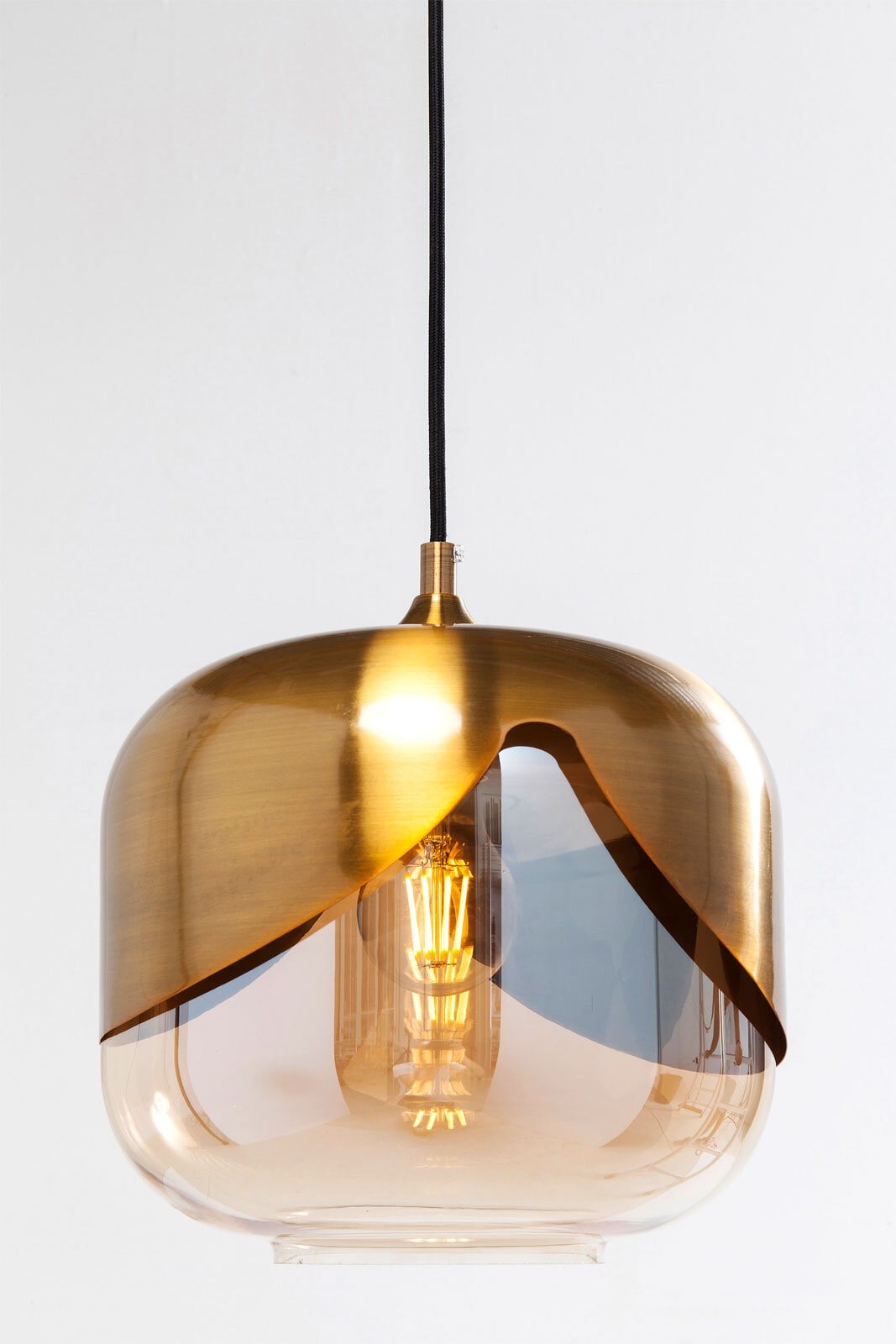 KARE DESIGN Retrofit Hängelampe GLOBLET BALL goldfarbig