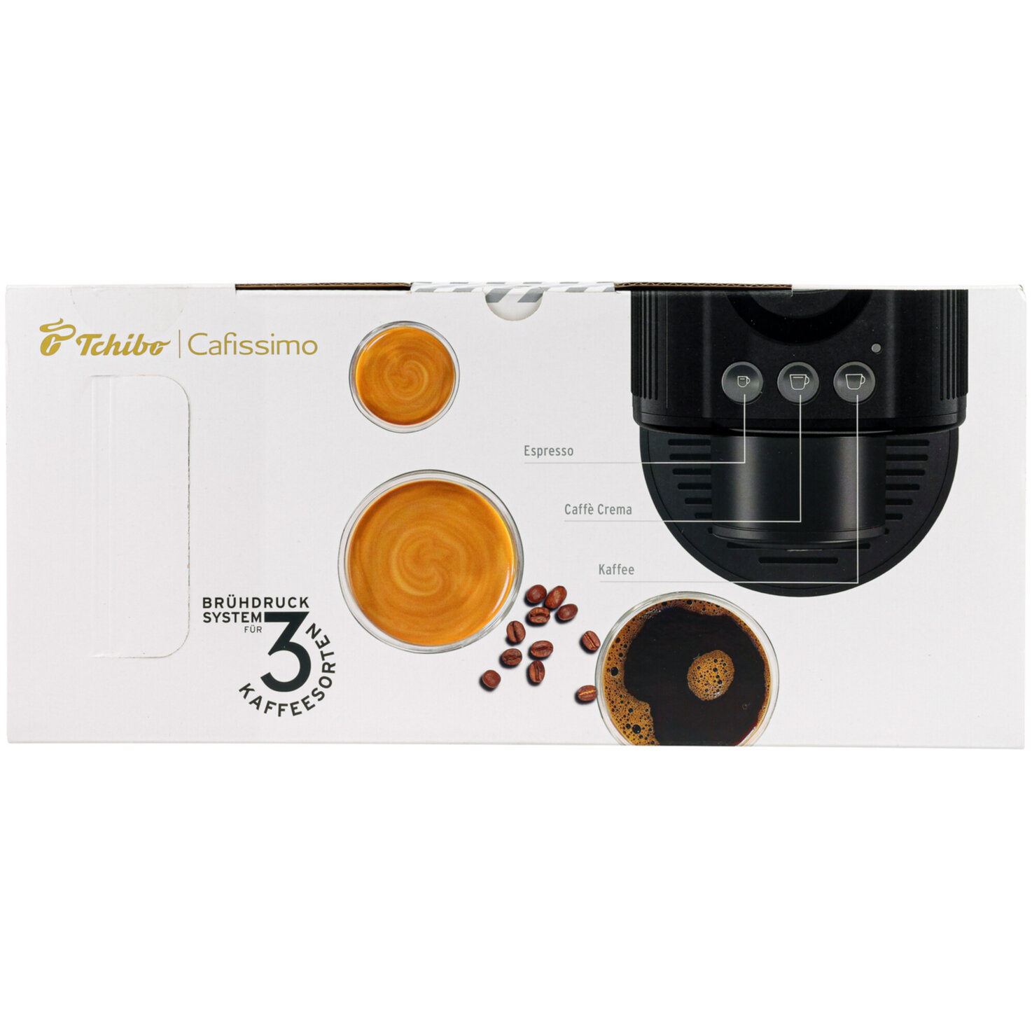 Tchibo Kaffeemaschine Cafissimo pure plus black