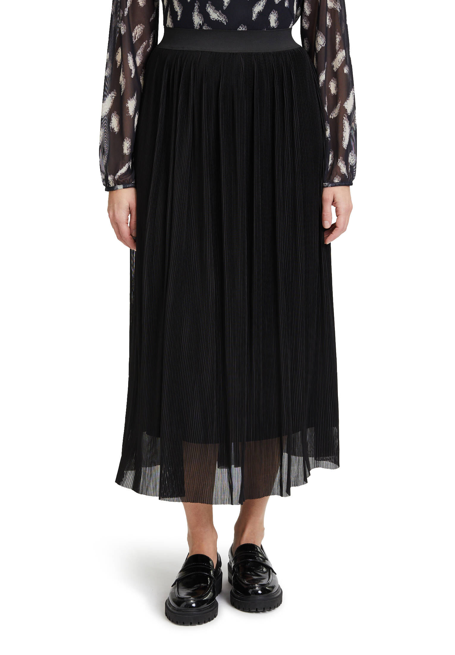 Betty & Co| Damen Midirock mit Gummizug