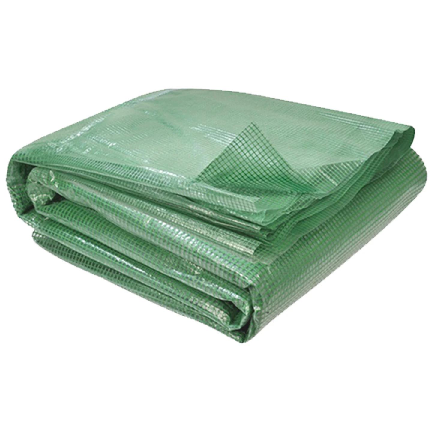 Bâche de rechange 130 gr/m² pour serre tunnel 24m² verte DES ANDES