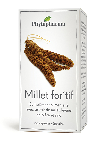 PHYTOPHARMA Hirse for'tif<br>100 Stück, Kapsel