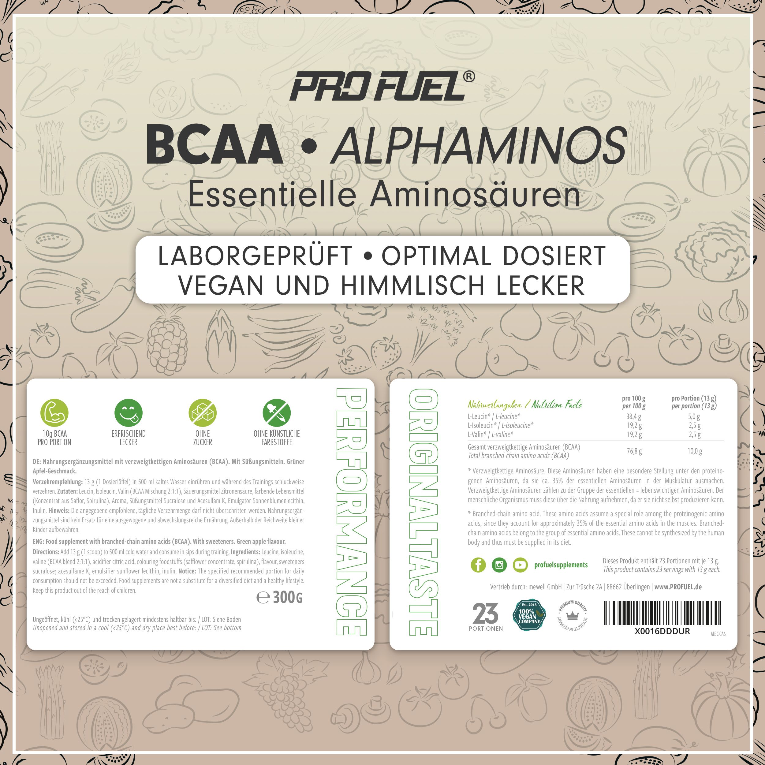 ProFuel - Alphaminos BCAA Pulver