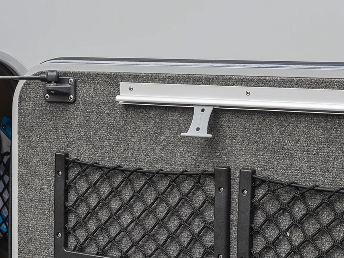 ProPlus 45° 100 cm aluminium tentrail