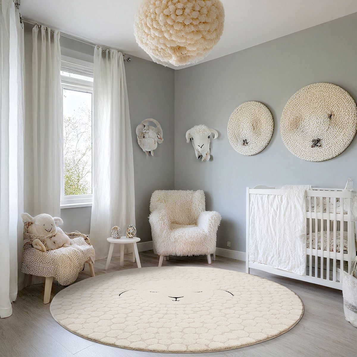 the carpet Teppich »Elisa Kids« rund 12 mm Höhe Kids Kinderzimmer Teppich strapazierfähig und pflegleicht