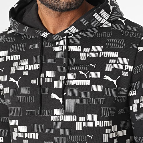 Sweat Capuche 676819 Noir