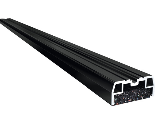 Isostep onderconstructie met schroefkanaal, aluminium, 23x40x1800 mm
