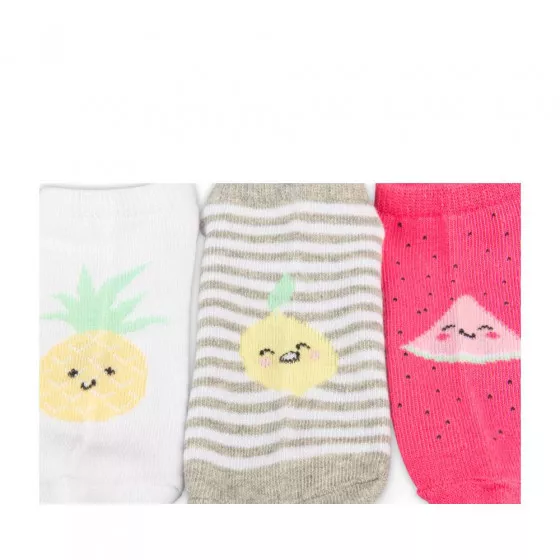 Chaussettes BLANC LOVELY SKULL