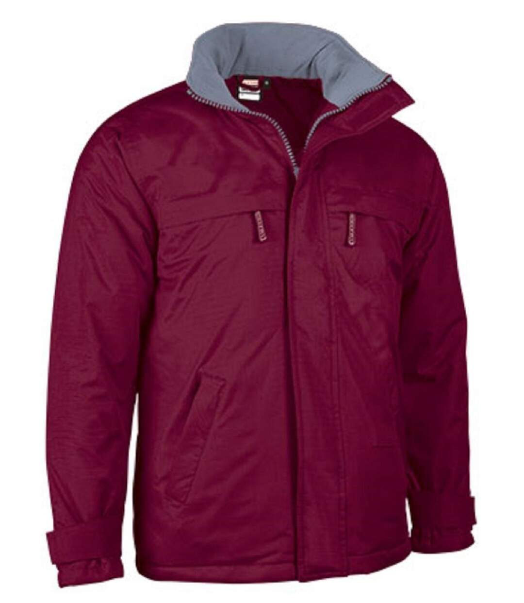 Parka - Homme - REF BOREAL - rouge bordeaux