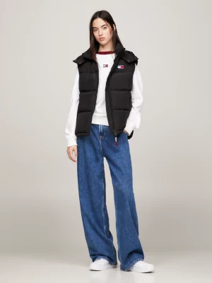 Colete puffer Alaska com capuz