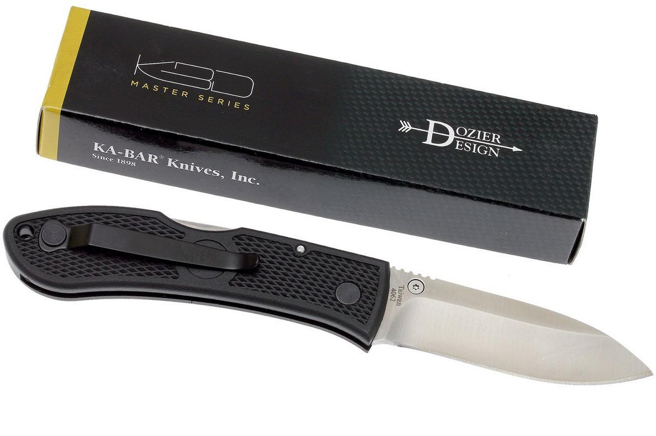 KA-BAR Dozier Folding Hunter Black 4062