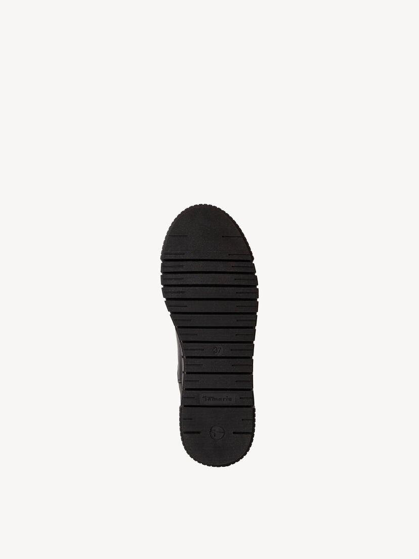 Leren Chelseaboot - zwart