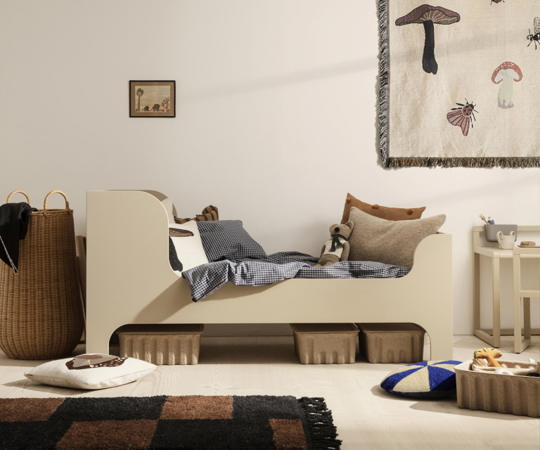 Ferm Living Braided wasmand