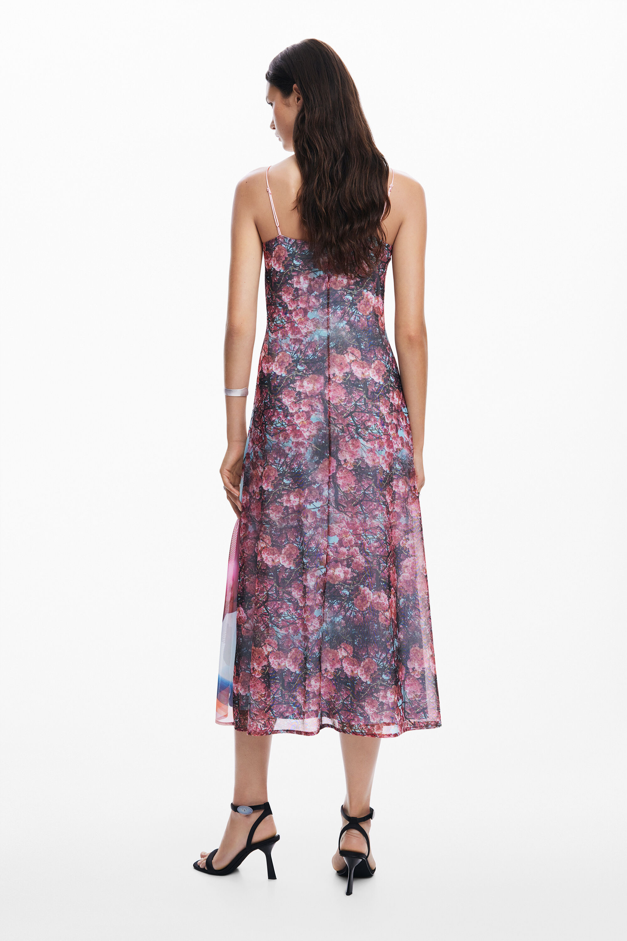 Vestido midi estampado M. Christian Lacroix