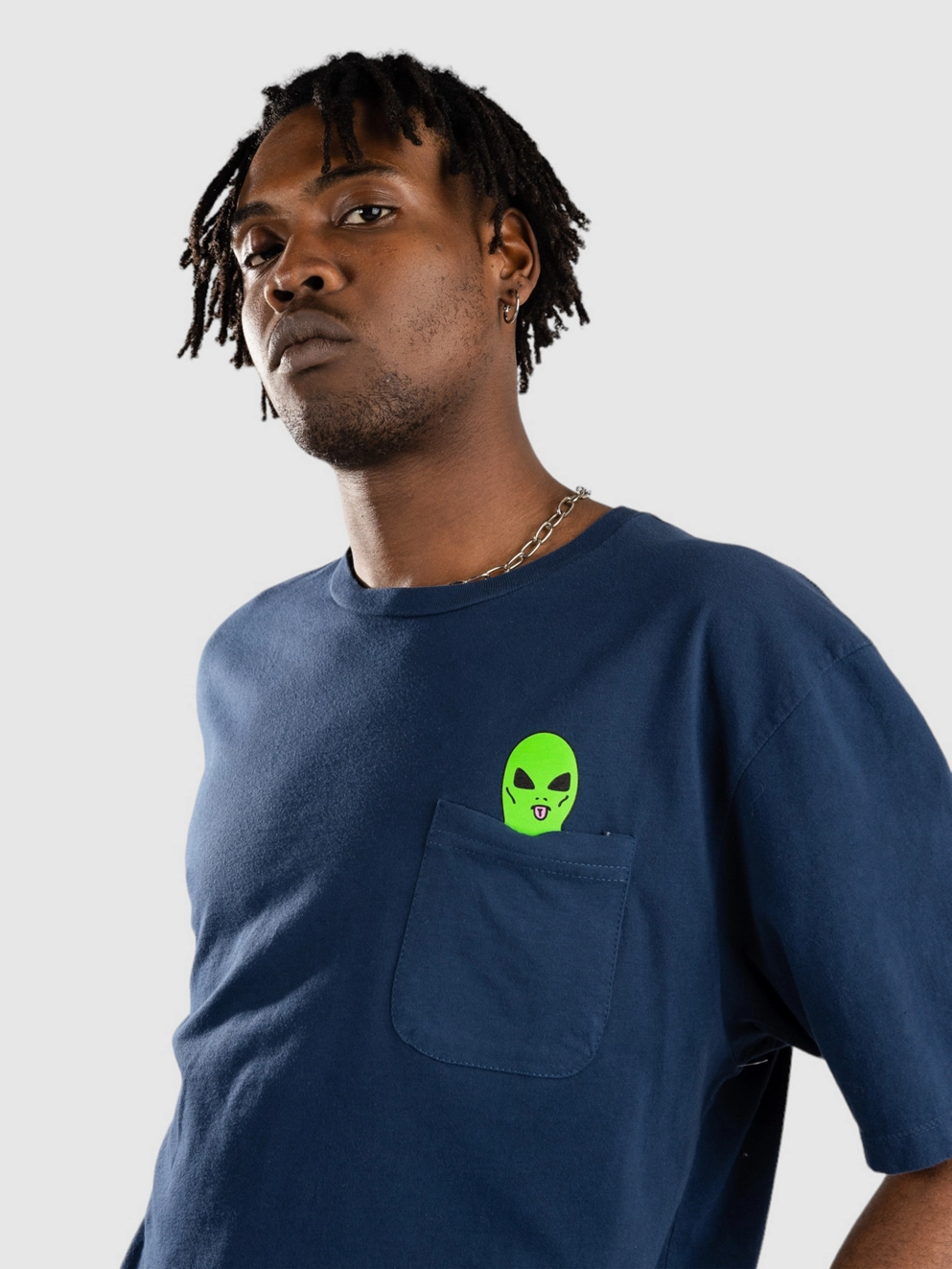 RIPNDIP Lord Alien T-Shirt navy