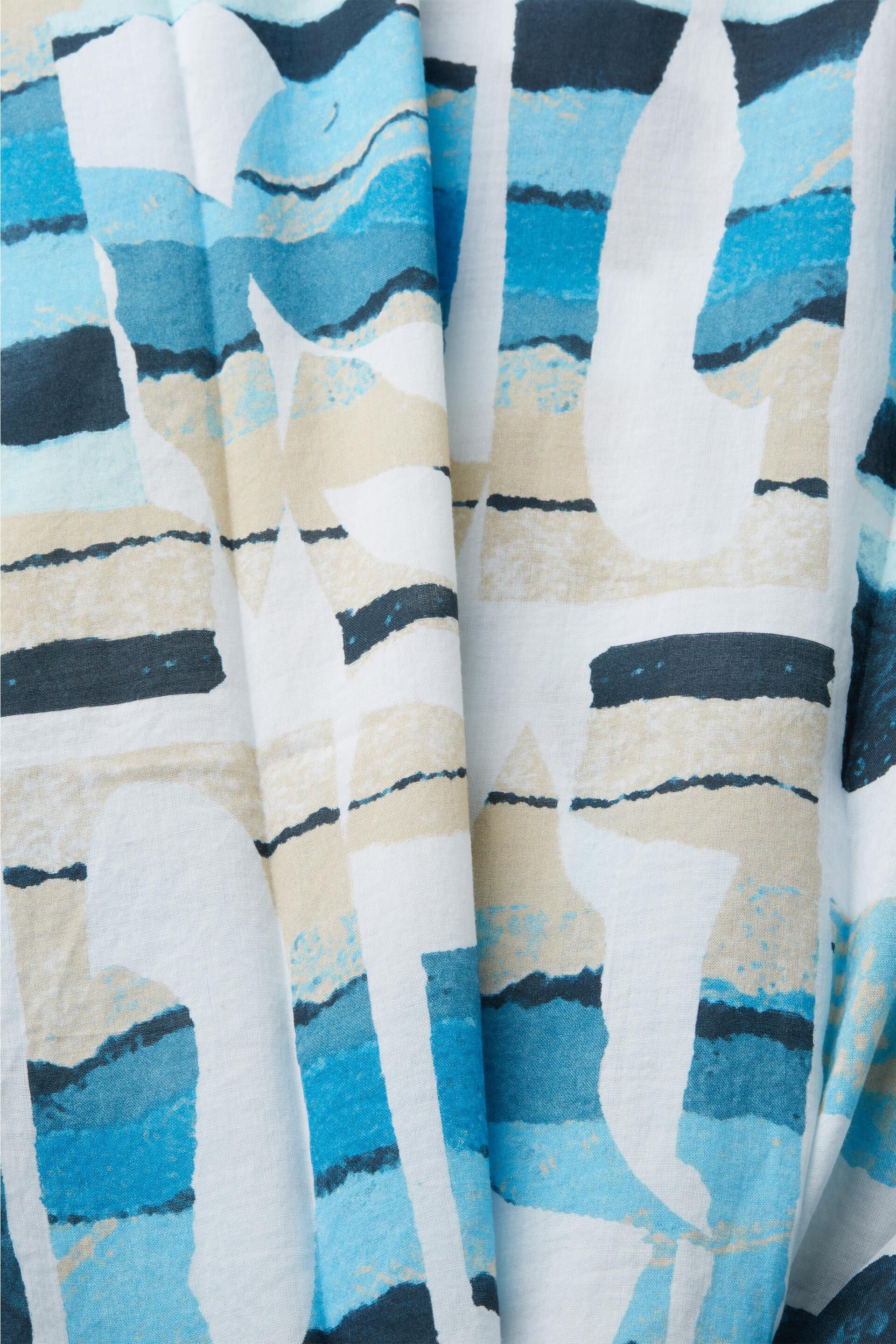 Chemise à manches courtes animée d’un motif, 100 % coton