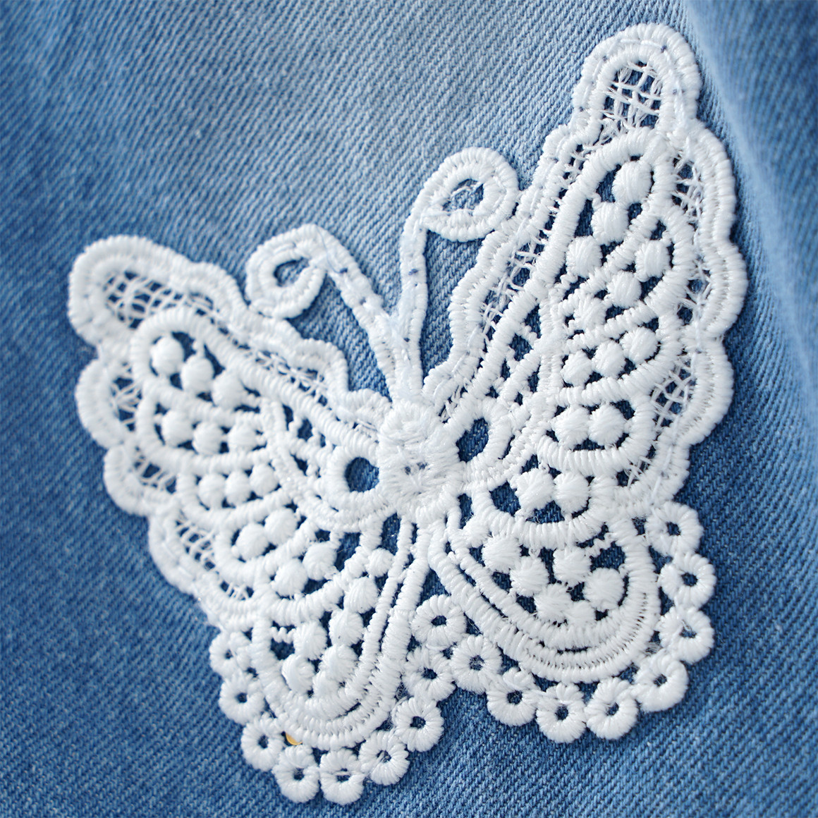 Topomini Baby Latzhose mit T-Shirt aus Baumwolle blau / weiss