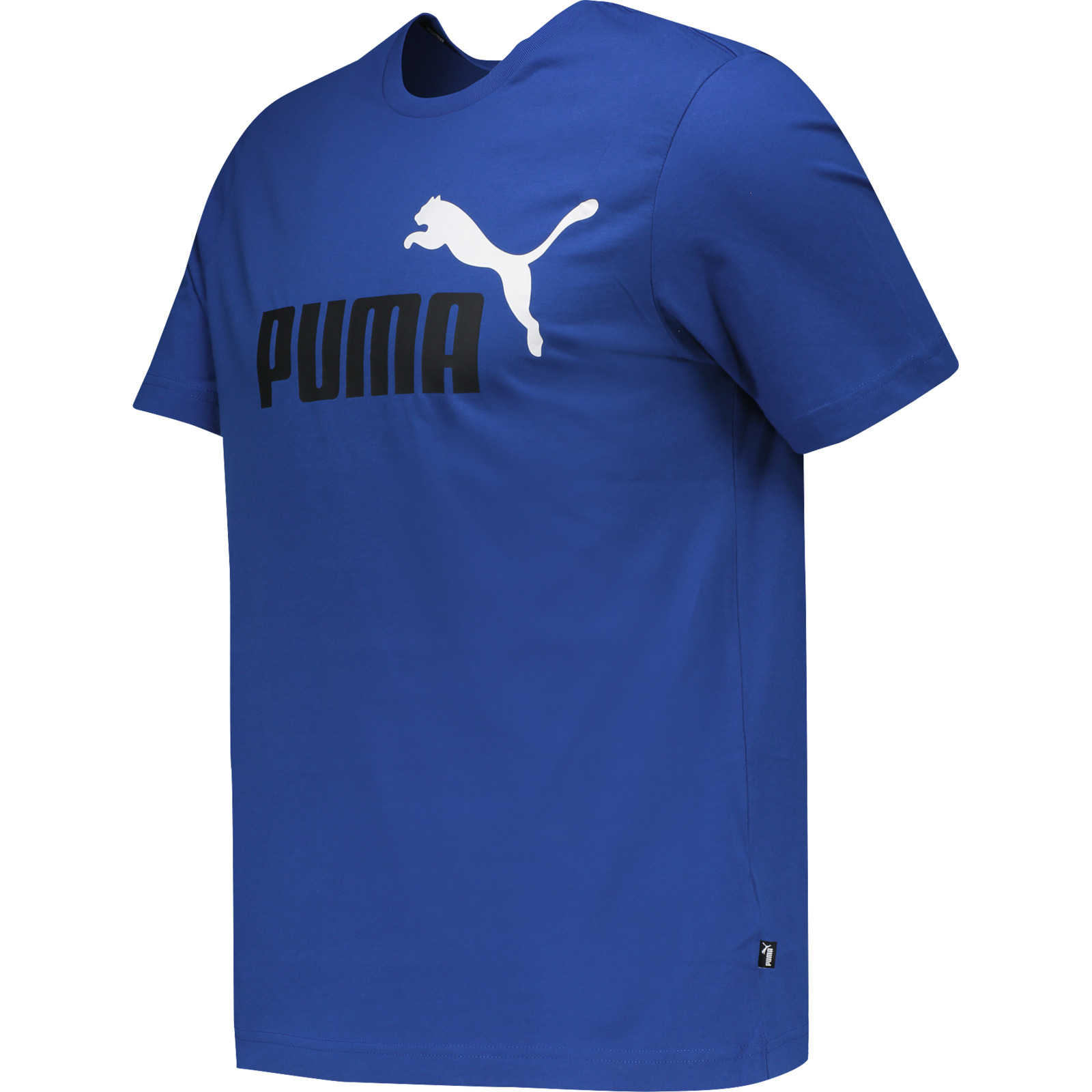 Puma Essentials Logo Herren-Shirt XXL, blau