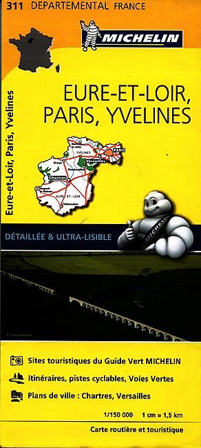 MICHELIN - 311 EURE ET LOIRE PARIS YVELINES