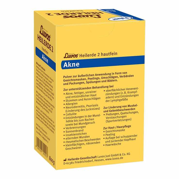 Luvos® Heilerde 2 hautfein, 800 g