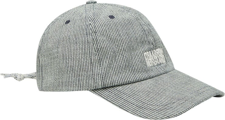 Mads Nørgaard - Copenhagen Hickory Stripe Chloe Cap Estate blue/cloud dancer