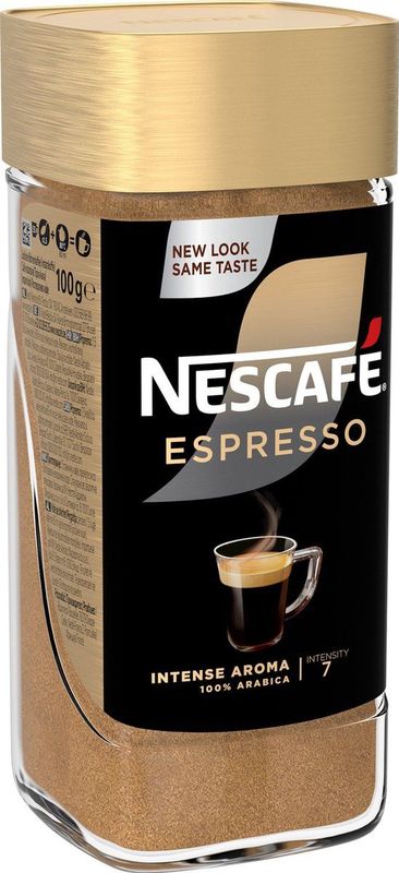 Nescafé Gold Espresso oploskoffie - 6 potten à 100 gram