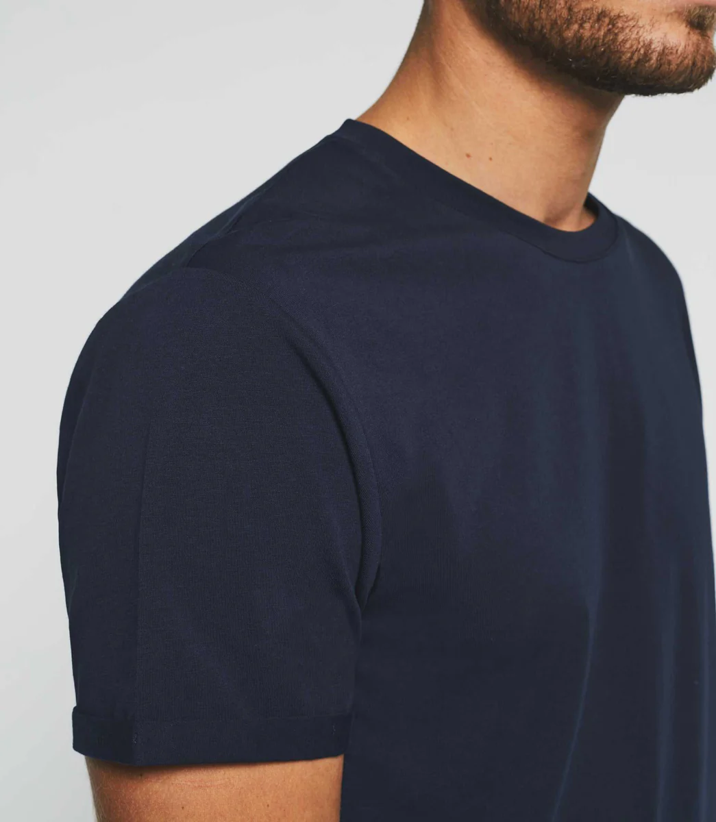 T-shirt manches courtes marine 