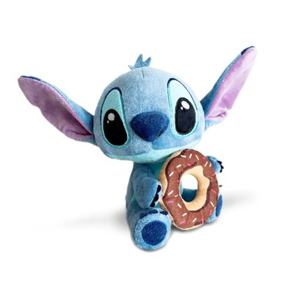 Disney Stitch knuffel met donut pluche - 25 cm
