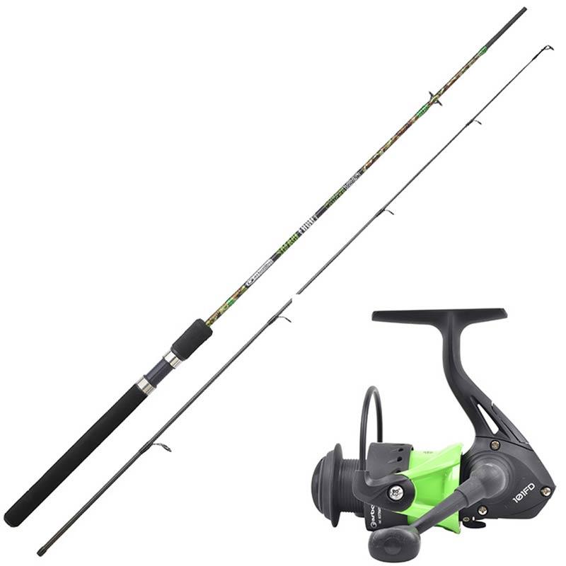 Ensemble Garbolino Safari Trout Spin + Moulinet Safari Trout Spin 101Fd