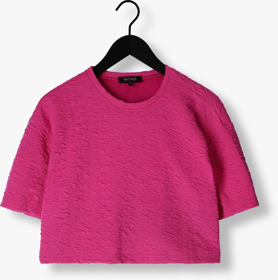 REFINED DEPARTMENT fuchsia refined department t-shirt clara