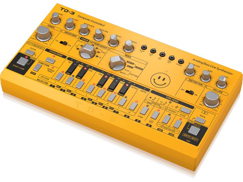 Behringer Synthesizer Analog Bass Line TD-3-AM Smile Editio Analoger Bass Line Synthesizer