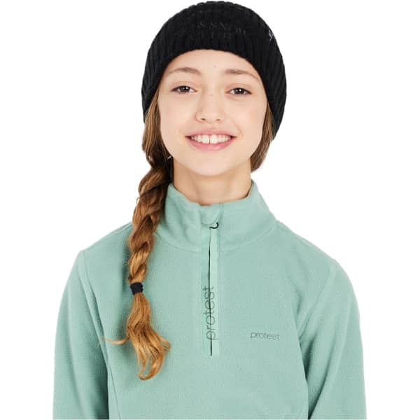 Sweat polaire PROTEST MUTEY JR 1/4 ZIP TOP GREEN BAYGREEN