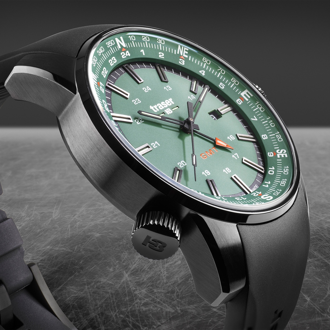 traser P68 Pathfinder GMT Green