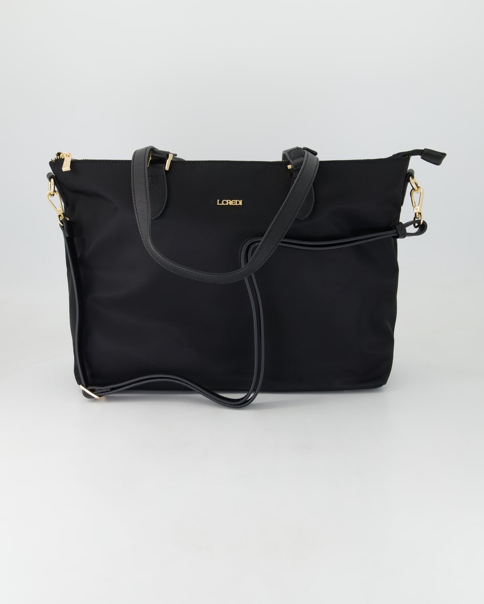 L.Credi Alena Handtasche in Schwarz