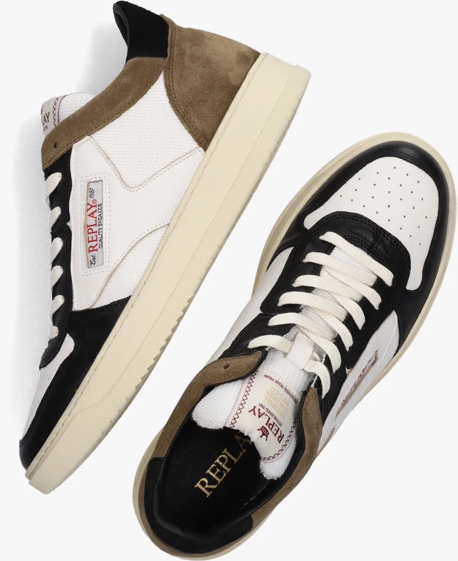 REPLAY witte replay hoge sneaker reload cordoba