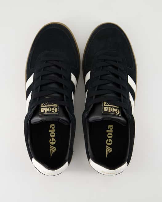 Gola Grandslam Suede Sneaker in Schwarz