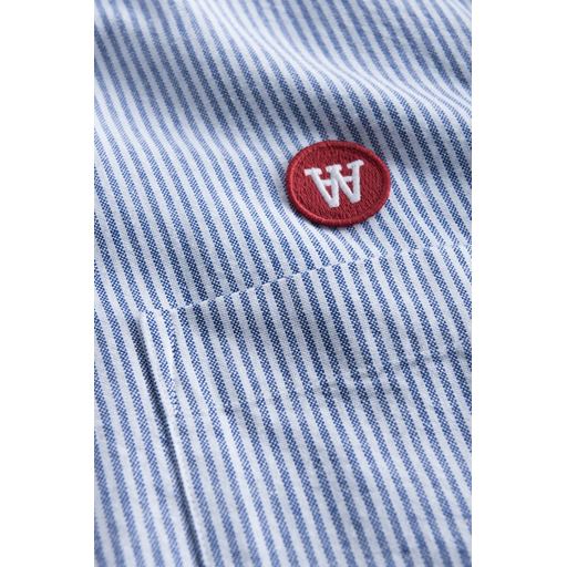 Wood Wood Ted Skjorte, Blue Stripe, L