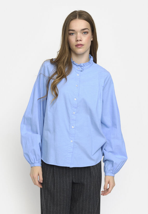 Soft Rebels SRGabi O-neck Shirt Azurine